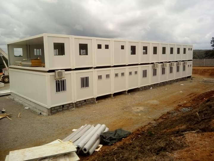 construction site cabins in nigeria
