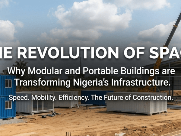 The Revolution of Space: Why Modular and Portable Buildings are Transforming Nigeria’s&nbsp;Infrastructure?